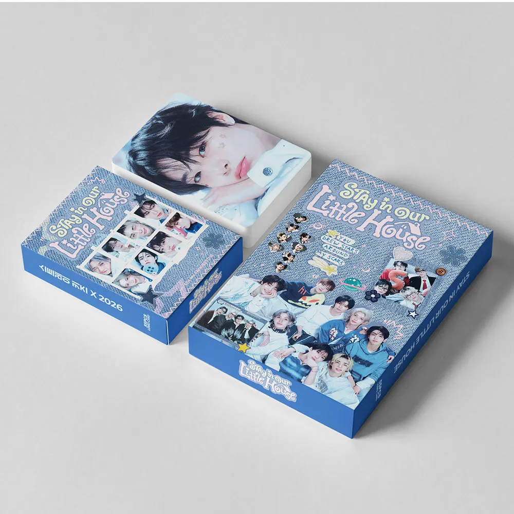 

Коллекционные LOMO-карточки KPOP STRAYKIDS (55 шт.) SKZOO: серия «Stay in our Little House» с Феликсом, фанатская продукция, LOMO-карточки SKID, самодельные карточки