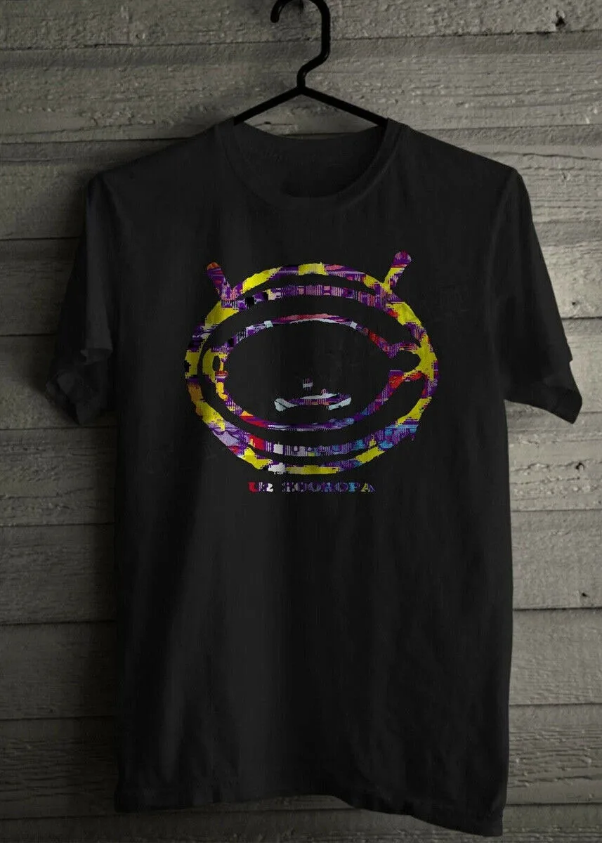 U2 Zooropa 93 Logo Rare Irish Rock Alternative Band Bono T Shirt