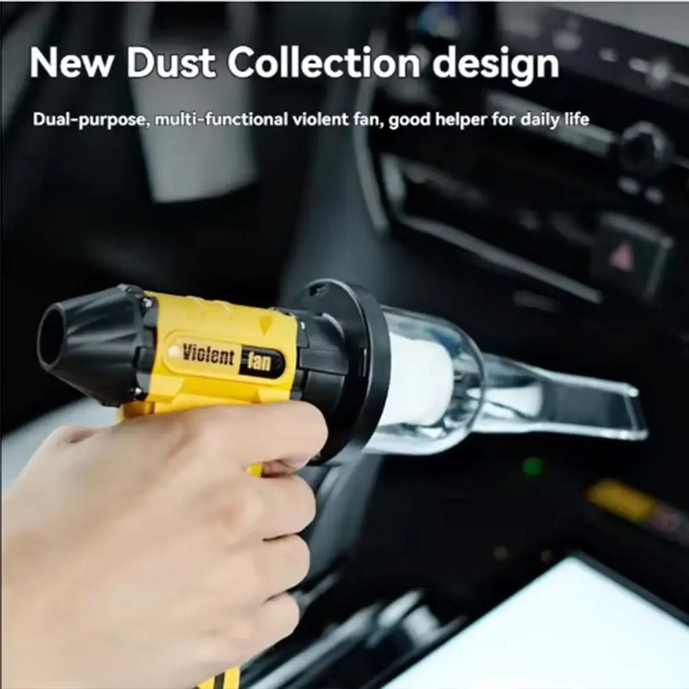 

110000RPM Mini Turbo Jet Fan High-Power Rechargeable Electric Air Duster Handheld Multifunctional Powerful Air Blower