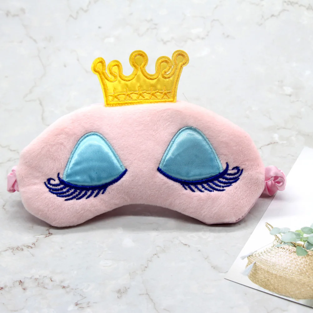 

2Pcs Eye Mask Cartoon Cover Perfect for Travel Home Hotel Light Blocking Sleep Eyeshade Eye Mask Cartoon Blindfold