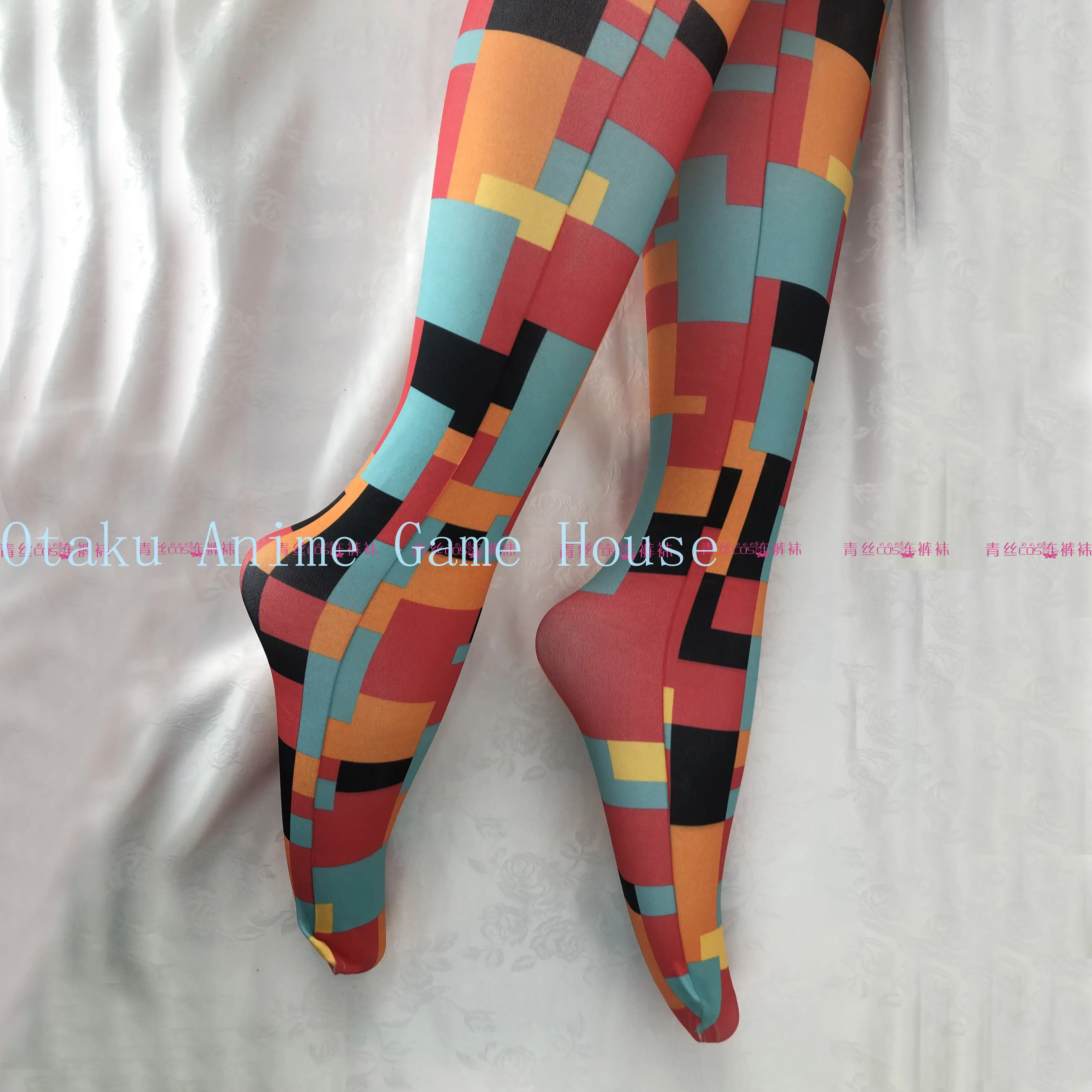 Pjsk Shinonome Ena Cosplay Clothes Anime Printed Pantyhose Comic Con Prop Role Play Stockings Halloween Women Cosplayer Gift view 3