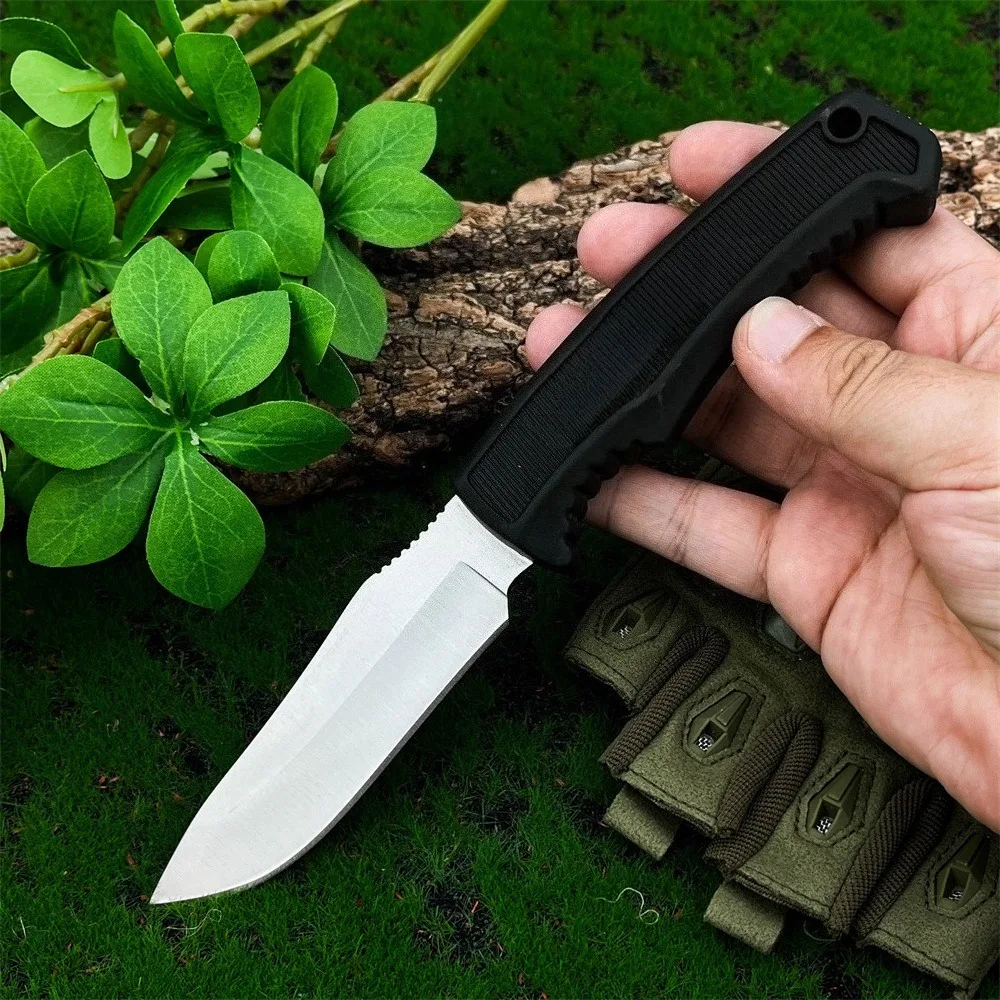 Alta dureza fk1001 faca de lâmina fixa da selva com bainha 7cr13mov lâmina ao ar livre portátil faca de resgate edc sobrevivência ferramenta acampamento