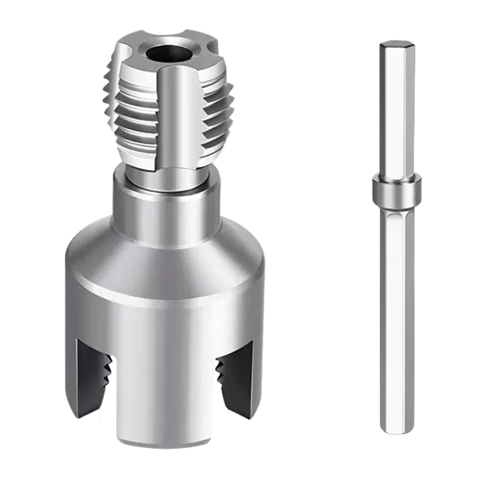 PVC Pipe Thread Cutting Tool 1/2in 3/4in 1in PPR Water Pipe Opener Tap for Plumbing Projects and Home Repairs