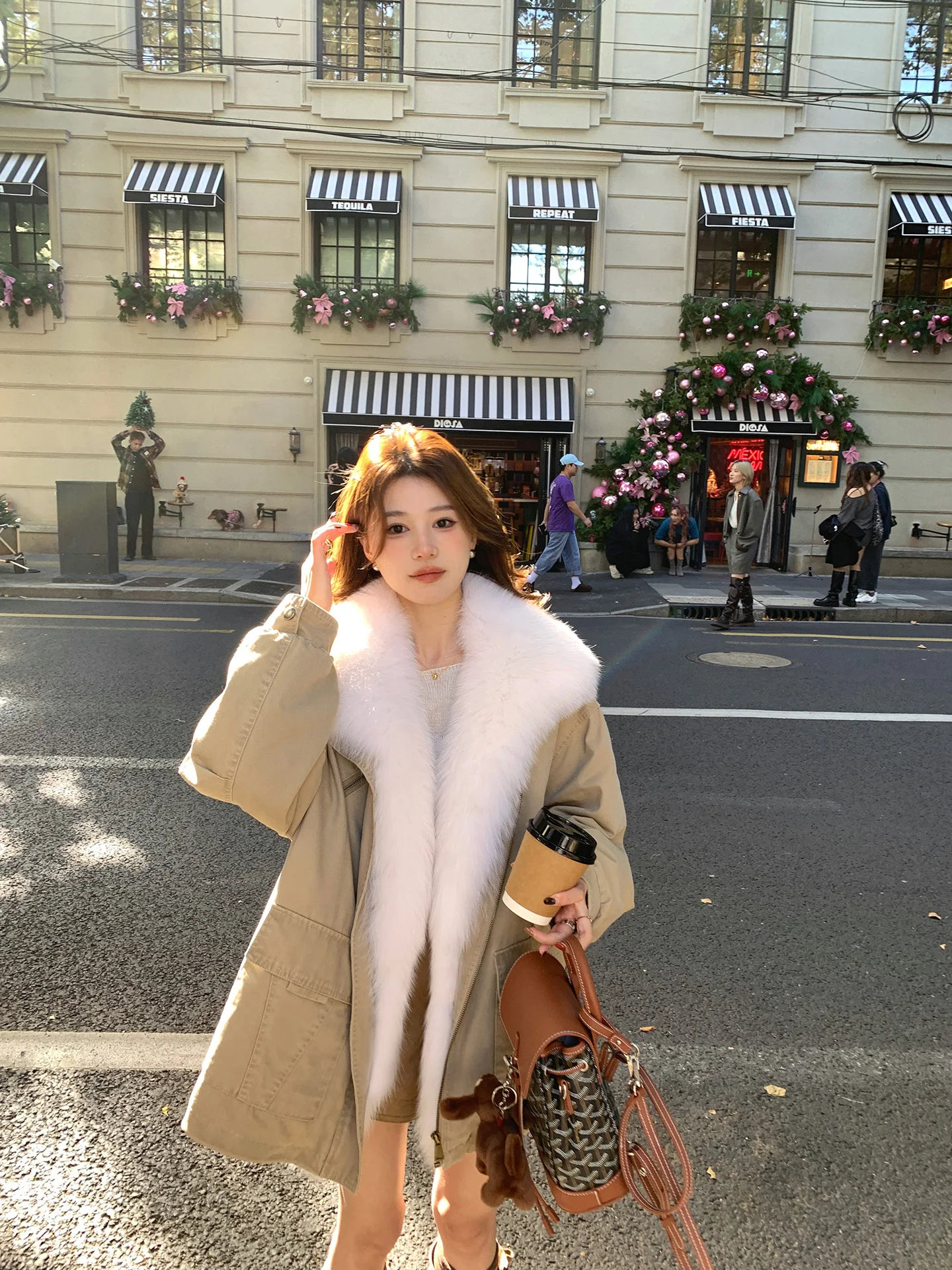 

Пуховик-парка YaoFur Hermann для женщин, 90% белый гусиный пух, рабочая одежда, комфортная, теплая, универсальный размер