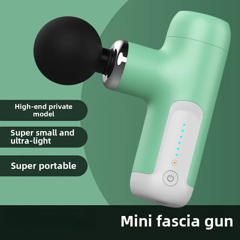 

Mini Fascia Gun Massager Portable Muscle Relaxation Small Brushless Fascia Gun Specialised Equipment For Massage And Relaxation