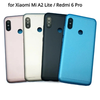 For Xiaomi Mi A2 Lite / Redmi 6 Pro Battery Back Cover Rear Housing Door Repair Spare Parts
