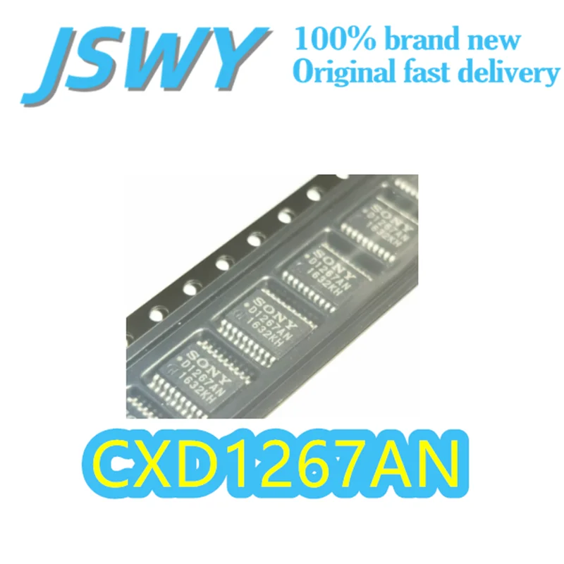 

(5/50 pieces) CXD1267AN silk-print D1267AN SOP20 package Dual power supply ±5V power supply Low noise and anti-interference Spot