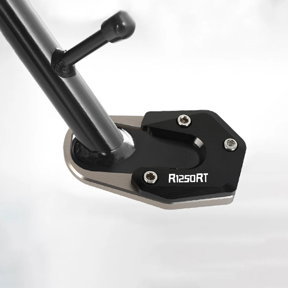 แผ่นขยายขาตั้งด้านข้างรถจักรยานยนต์ R1250RT แผ่นรองจานสำหรับ BMW R1250RS R 1250 R1250 RS RT 1250RT 1250RS 2019 2020 2021 2022 2023