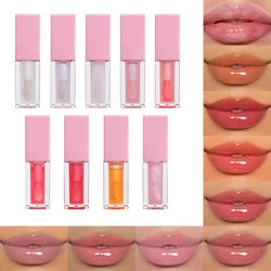 Bivanfe Color Changing Lip Gloss Plumper Flavoring Oil Fruit Tint Glow Lip Oil