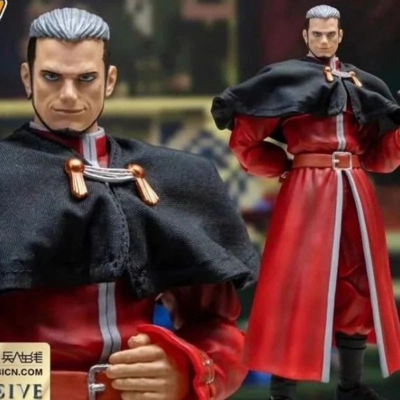 متوفر في المخزون Storm Toys Street Fighter 98 KOF98 Goenitz 1/12 نموذج الهاتف المحمول #4