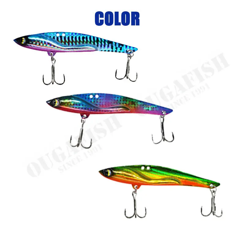 Metal Lure VIB 23g 35g 45g Blade Sinking Vibration Jig Seabass Isca Artificial Bait Pesca Accesorios Mar Leurre Brochet Fishing