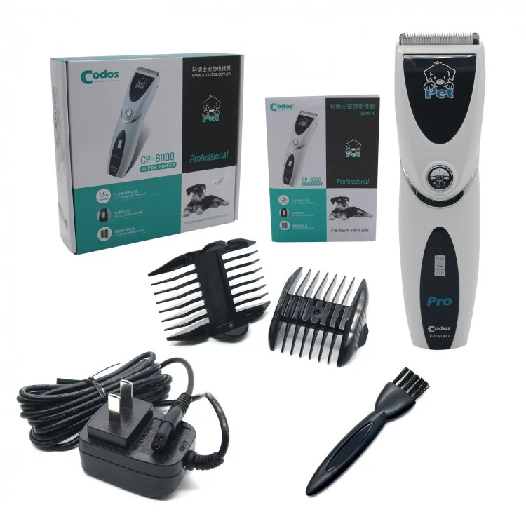 

CP8000 Professional Pet Dog Hair Trimmer Clipper Grooming Haircut Machine