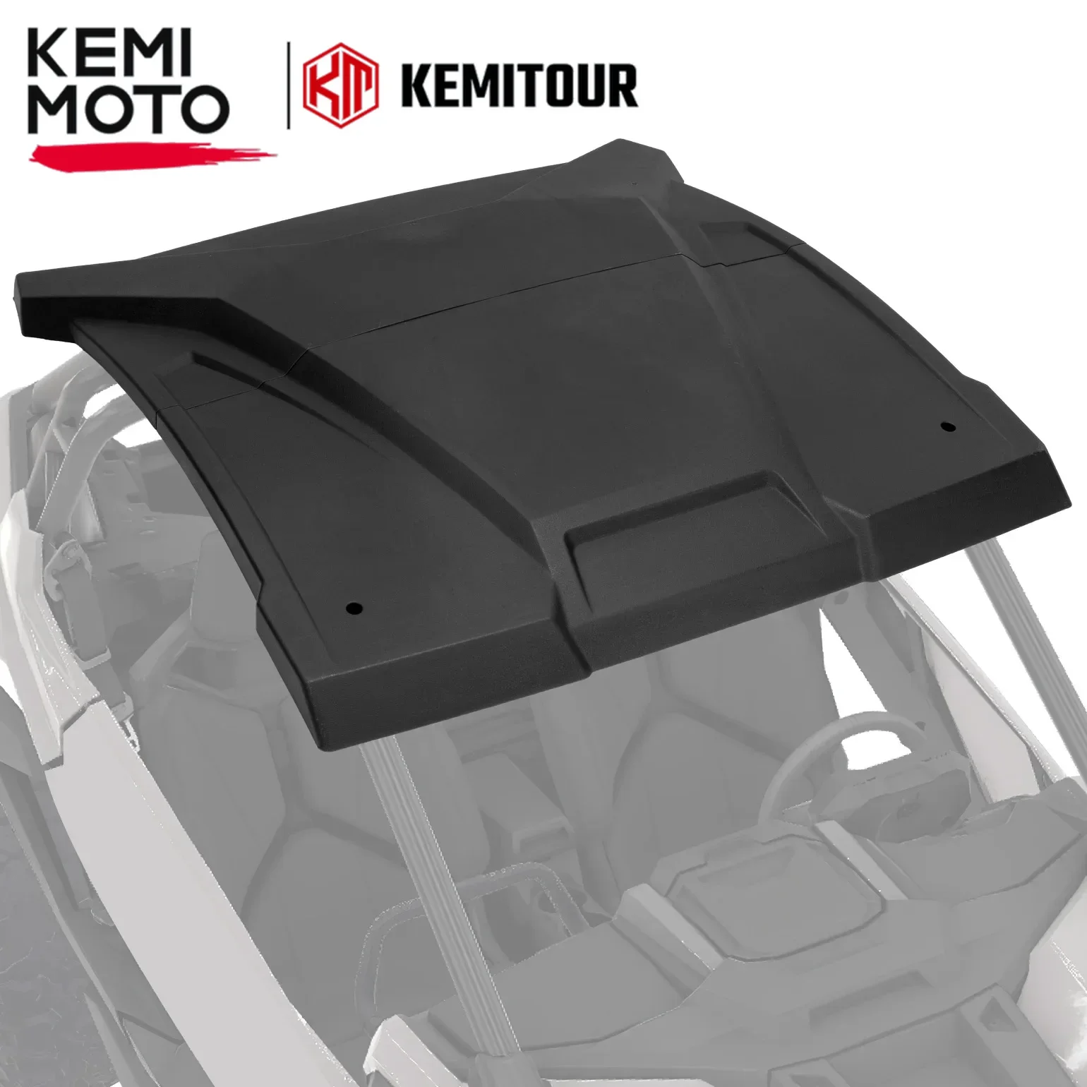 

KEMIMOTO UTV 2884729 Hard Roof Top Compatible with Polaris RZR Trail S 900 /Trail S 1000 /Trail Ultimate/Sport/Premium 2021-2025