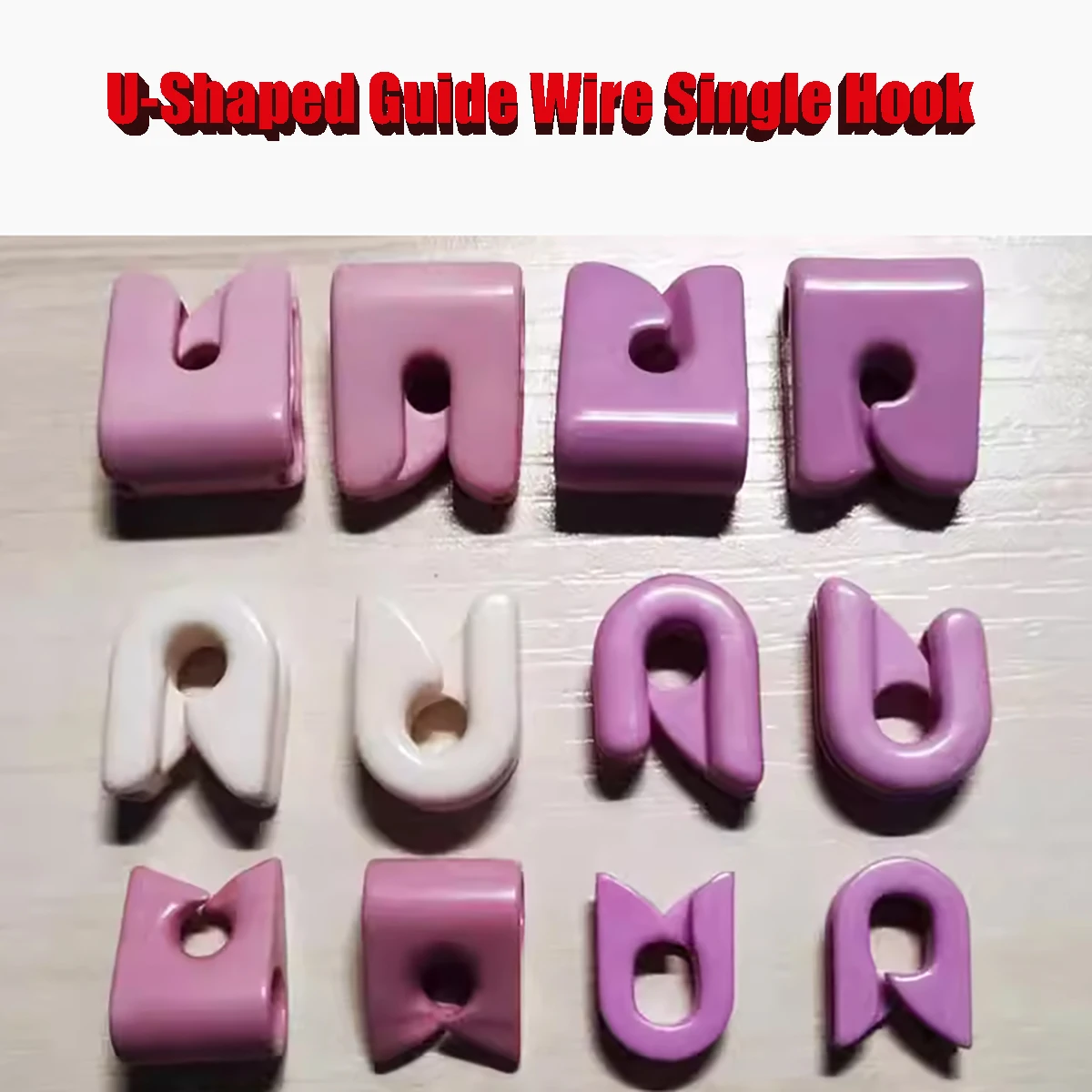 

U-Shaped Guide Wire Single Hook Alumina Ceramic Parallel Wire Machine Closed Lock-Shaped Textile Machine Accessories