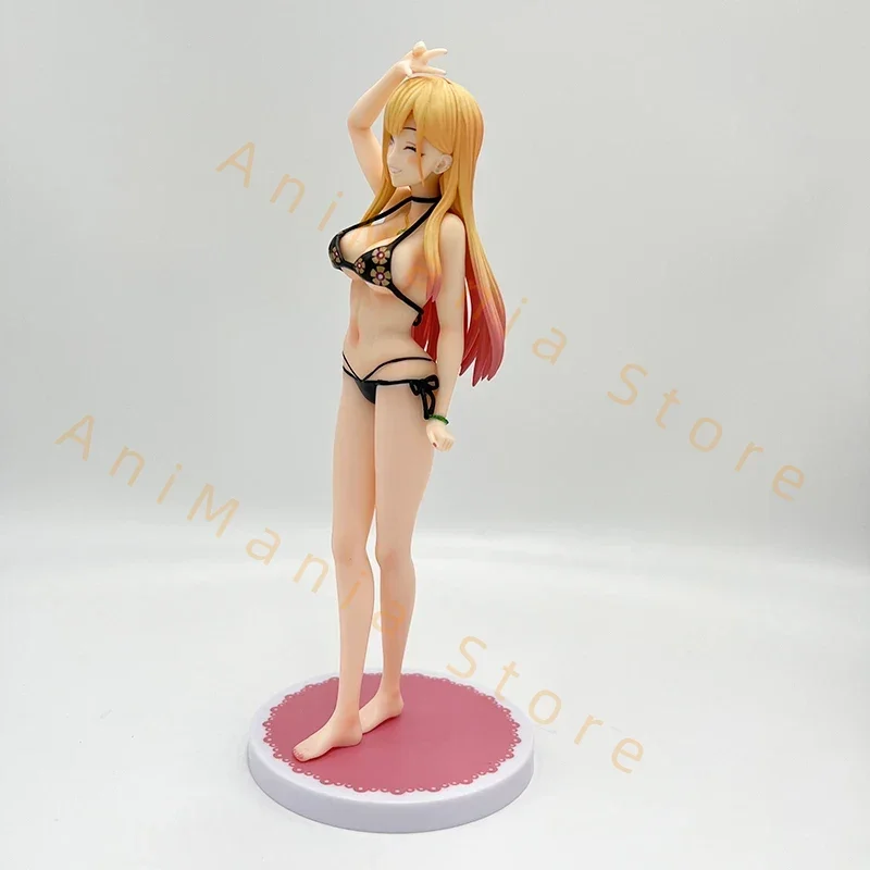 23 cm My Dress-Up Darling Marin Kitagawa Figura anime sexy Marin Kitagawa Bikini Action Figure Giocattoli per bambole modello da collezione per adulti