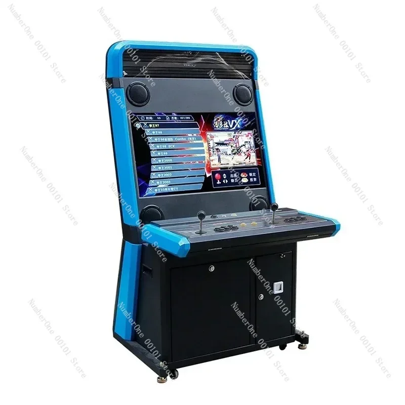 

Coin operated gaming console with a 32 inch LCD screen and a two player integrated gaming machine