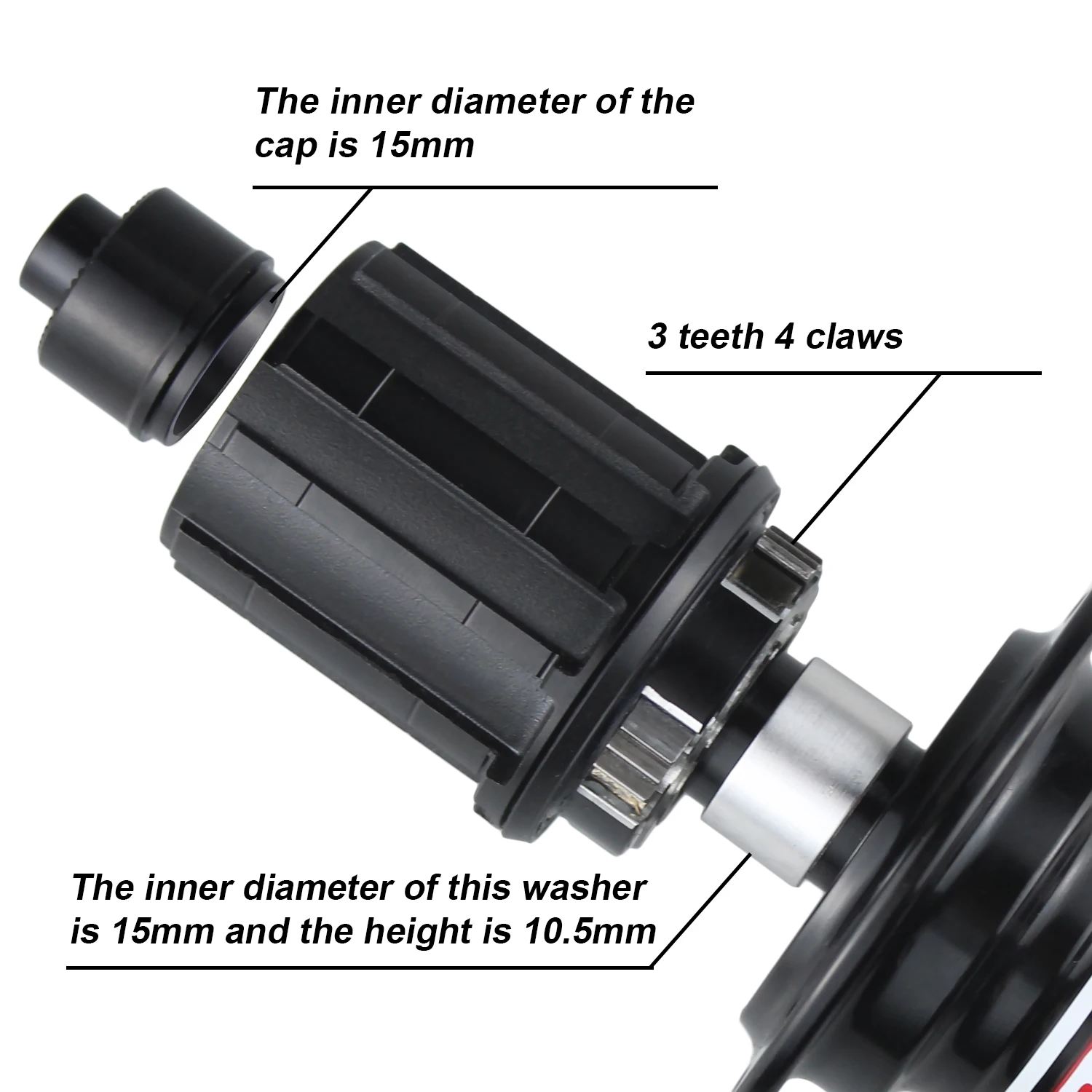 MTB Bike Rear Free Hub HG Micro Spline MS XD Bicycle Drive Body 135mm 142mm Converter ARC Hub Adapter MT005 MT006 MT007 Freehub