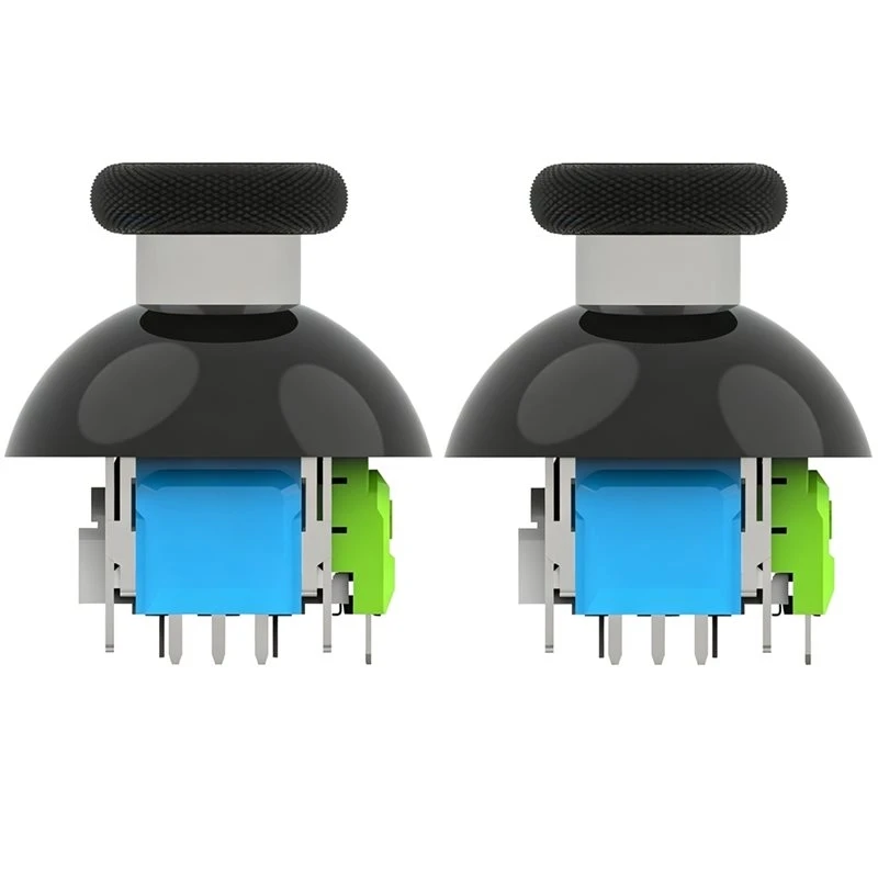 Leading-Anti-Drift Thumbstick Cap Replacement For PS4 Dualsense TMR Magnetic Joystick, 320° Adjustable Tension 30-80Gf