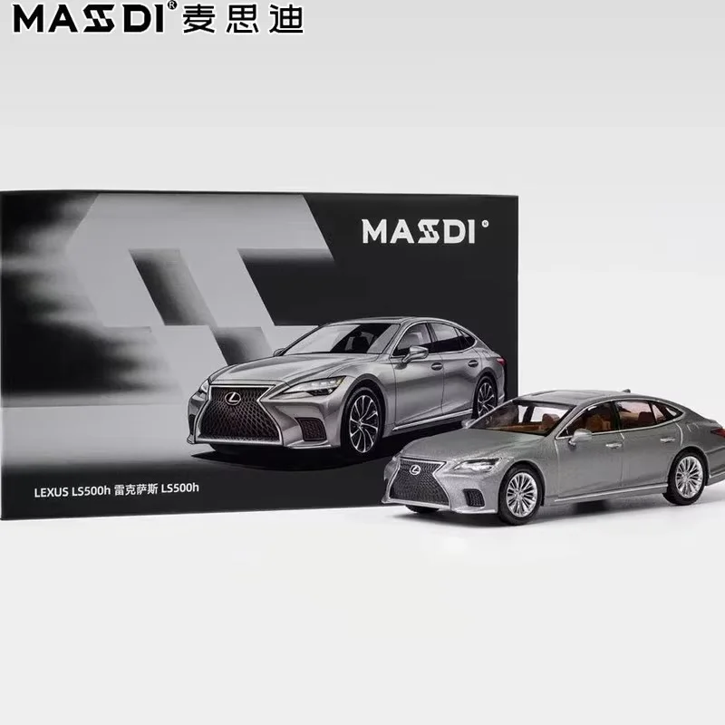 Masdi 1:64 Lexus Ls500 Simulation Alloy Car Model Diecasting Vehicle Collection Display Decor For Adult Hobbyist Custom Toy Gift