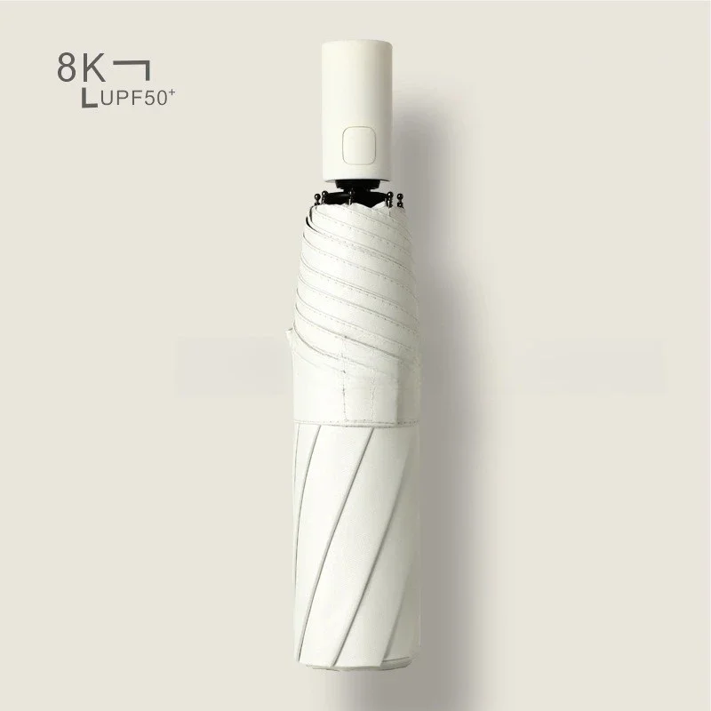 

Auto Open Close Umbrella Compact Fold Sun Rain Proof UV Protection Premium Travel Umbrella