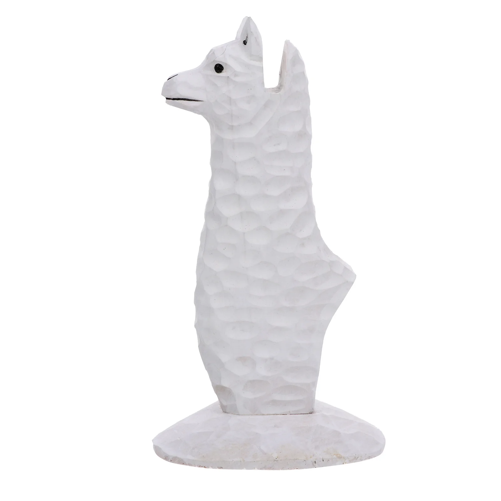 

Adorable Alpaca Wooden Eyeglass Stand Holder for Glasses Sunglasses Display Desk Decor Nightstand Organizer Storage Rack