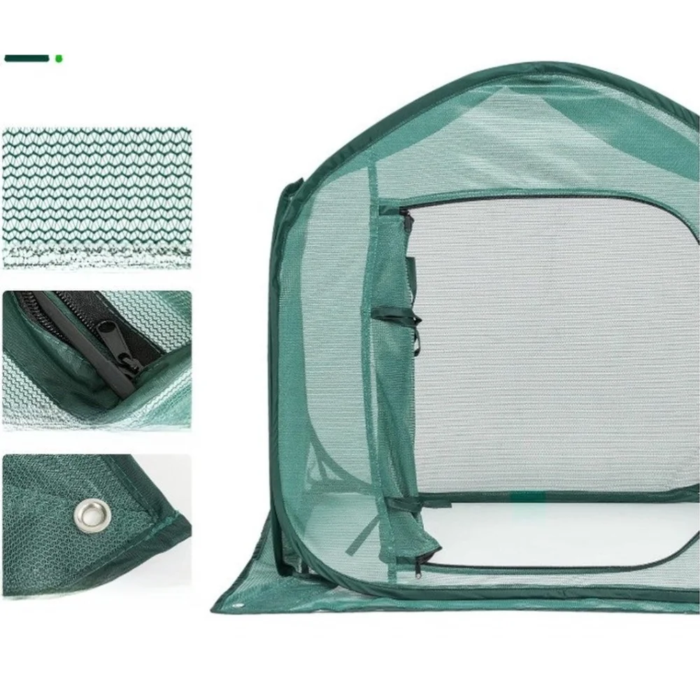 Plant Cover System for Raised Beds with Mesh Netting and Ground Nails to Extend Growing Season and Improve Yield Stability