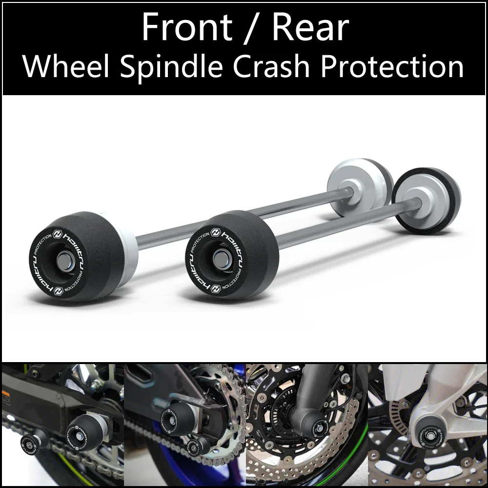 

Front Rear wheel Spindle Crash Protection For Kawasaki ZX-6R / ZX-6R Performance 2019-2023