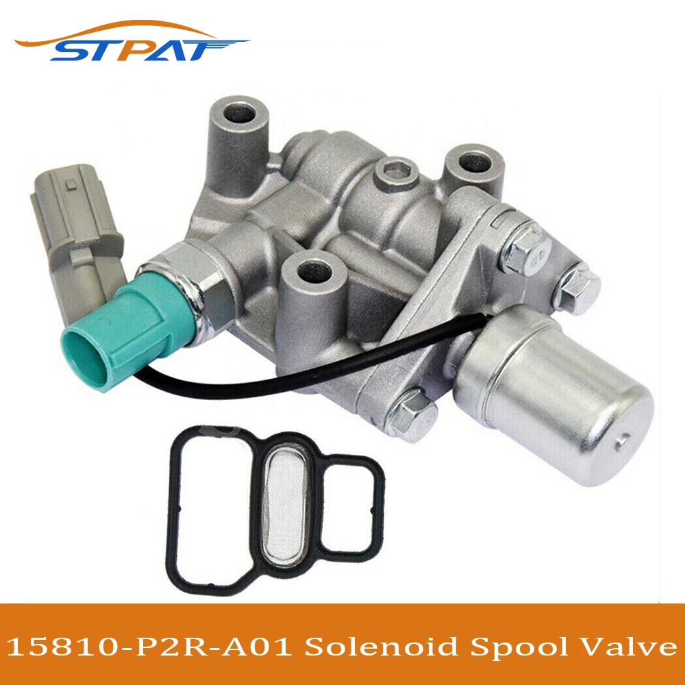 

STPAT 15810-P2R-A01 VTEC соленоид Spool Valve 15810P2RA01 для H0nda C-ivic 1996-2000 15810-P2M-A01