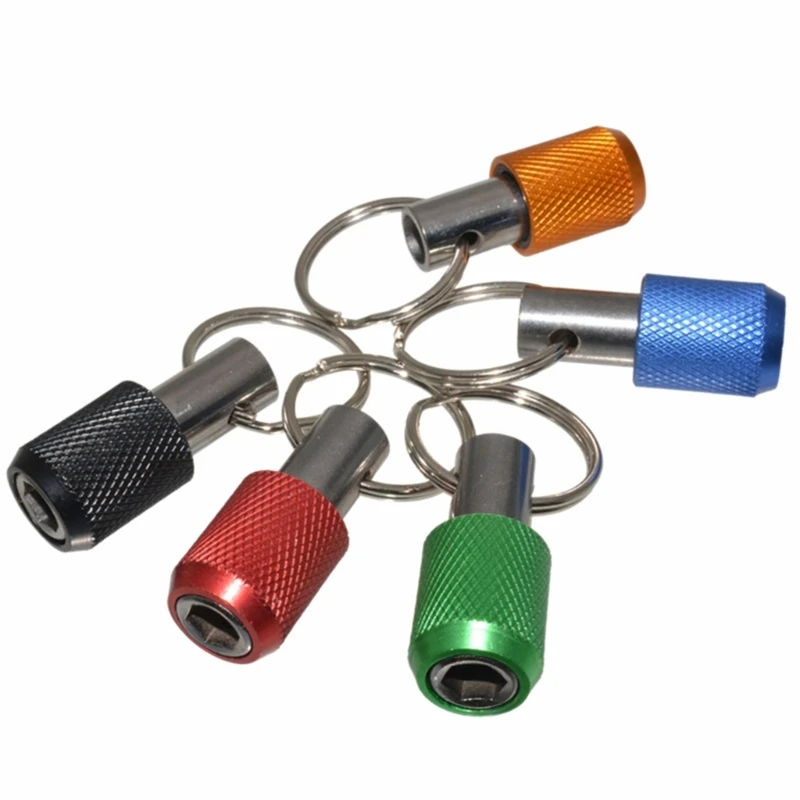 5Pcs 1/4 Bit Holder Chaveiro Shank Impact Broca Bit Extension Bar Shank