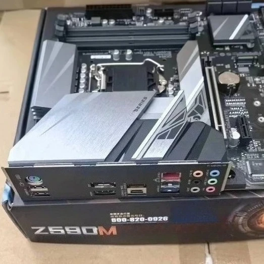 Boxed FOR Gigabyte Z590M GAMING X mid-board, suitable for small chassis, supports 10th and 11th generation CPUs