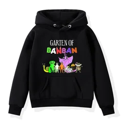 Garten of Banban Printing Pullover Garden Hoodies Fashion Hooded Children Clothes Boys Girls Tracksuit kids Sweatshirt
