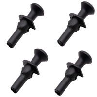 4Sets For Golf Mk2 Mk3 Jetta 2 3 Scirocco Passat B2 Polo Auto Door Lock Pin Pull Knobs 191837187 Replacement Car Accessories