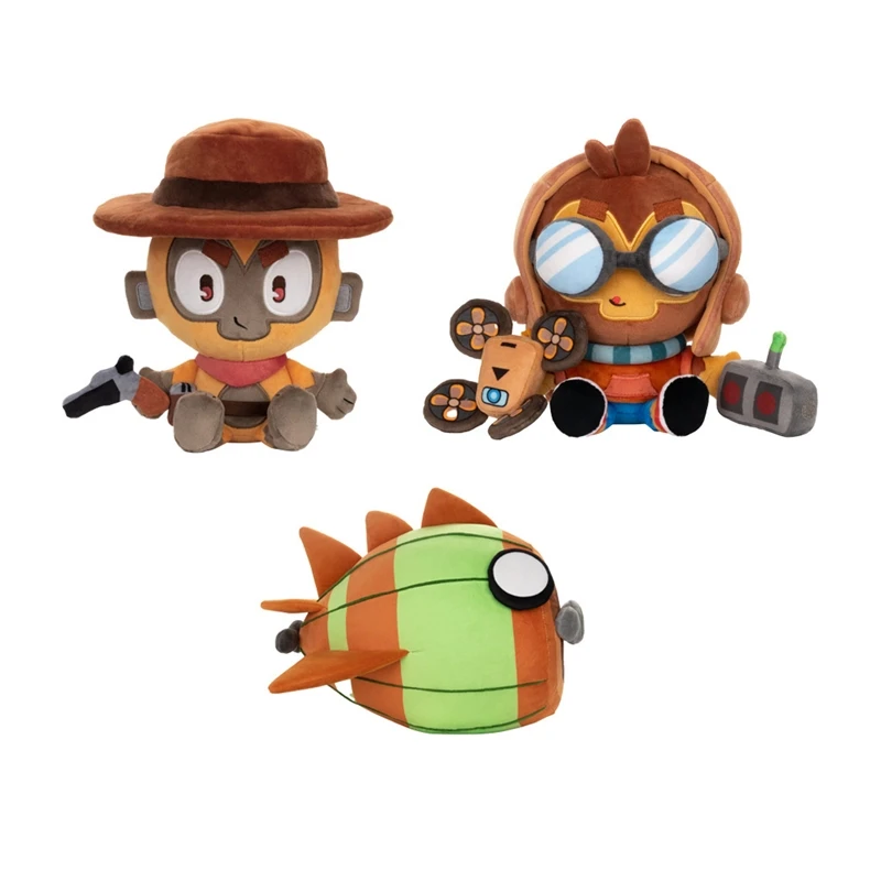 

Desperado Outlaw Monkey Plushie Soft Huggable Collectible Game Plush For Gamers Kids Room Decor Birthday Gift Spooky Halloween