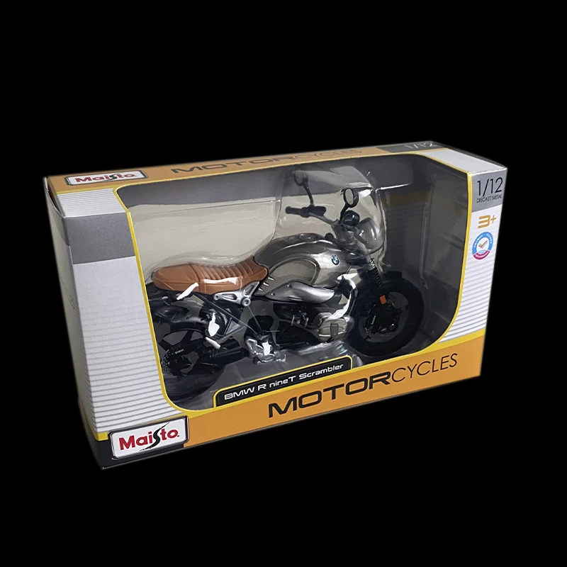 Maisto 1:12 BMW R nineT Scermber Motorcycle Model Static Die Cast Vehicles Collectible Hobbies Alloy Moto Toys Collecting Gift