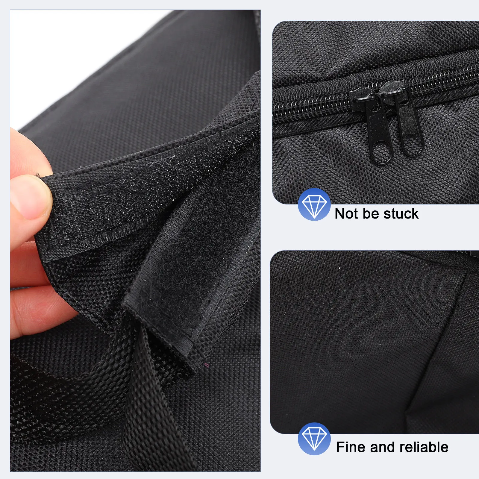 

Прочная сумка для фотооборудования из ткани Оксфорд, чехол для штатива, сумка для хранения, кейс для переноски оборудования, с гладкой молнией, с пенопластовой подкладкой, портативная