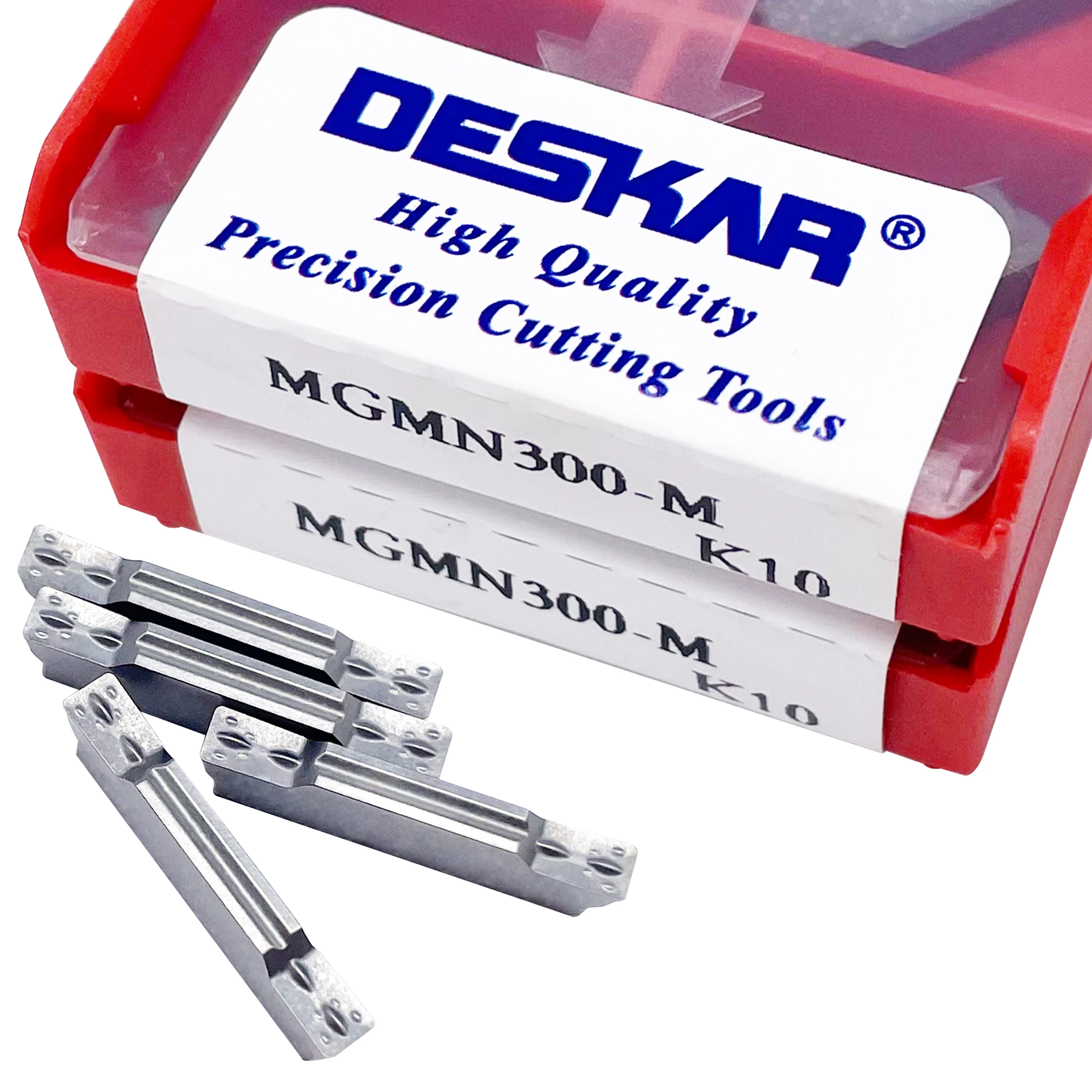 DESKAR MGMN150-G 200-G 250-G MGMN300-M MGMN400-M 500-M K10 CNC Grooving Turning Tool Carbide Inserts Cutter Cutting For Aluminum