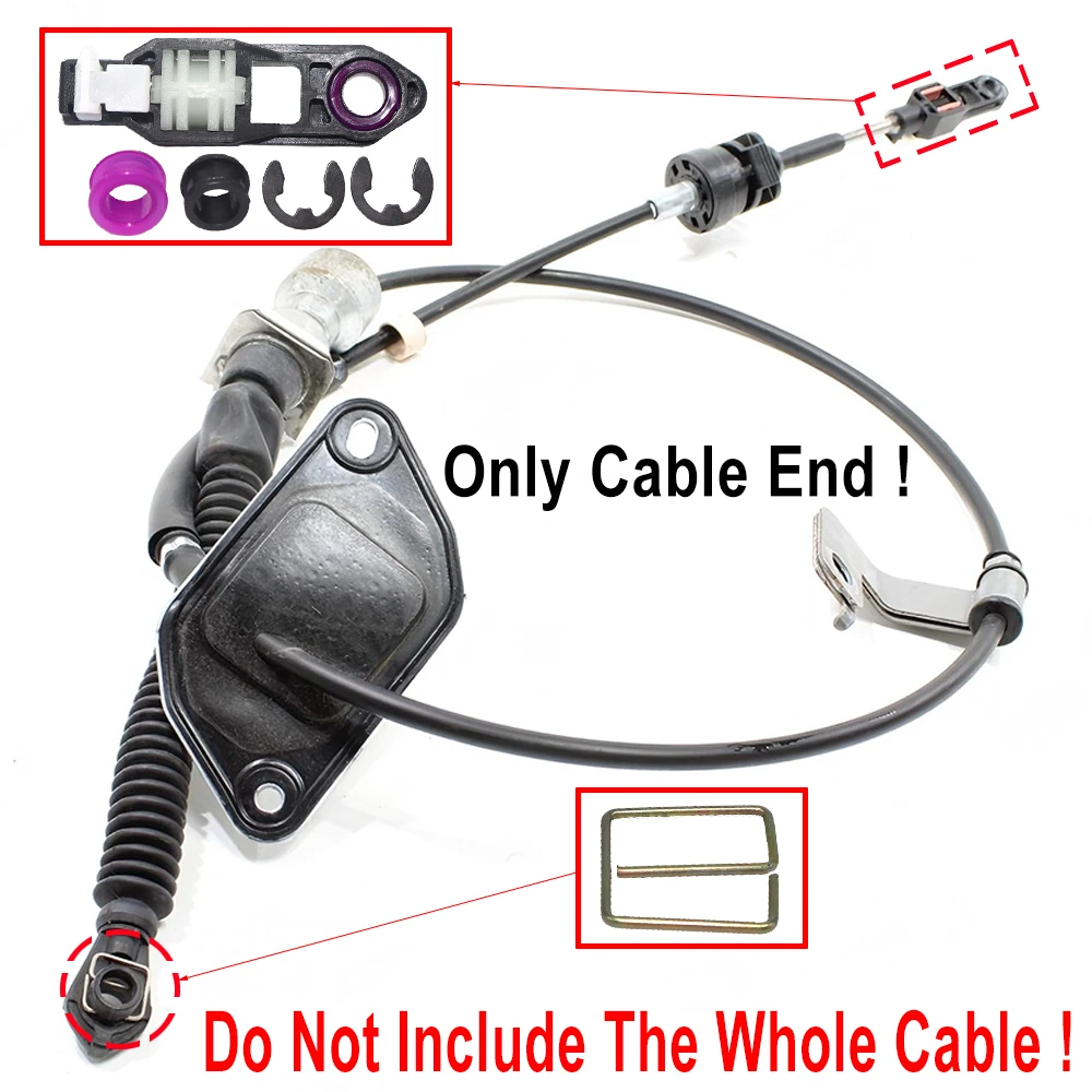 Kit de buje de Control de conexión de Cable de cambio de caja de cambios, 5 uds./6 uds., para Mazda 2 3 6 323 CX-3 CX-5 CX-7 CX-9, Selector de palanca de cambios