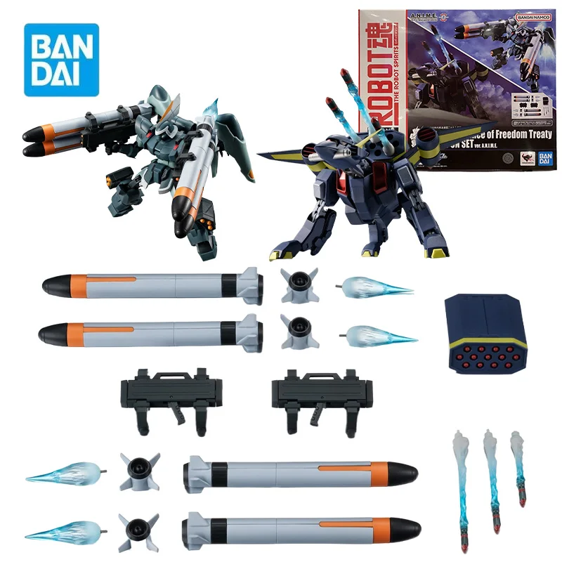 BANDAI Robot Spirits 308 ZAFT Zestaw Akcesoriów do Broni Figurki Akcji – (Bez Modelu) Mobile Suit Gundam SEED Anime Model Kit