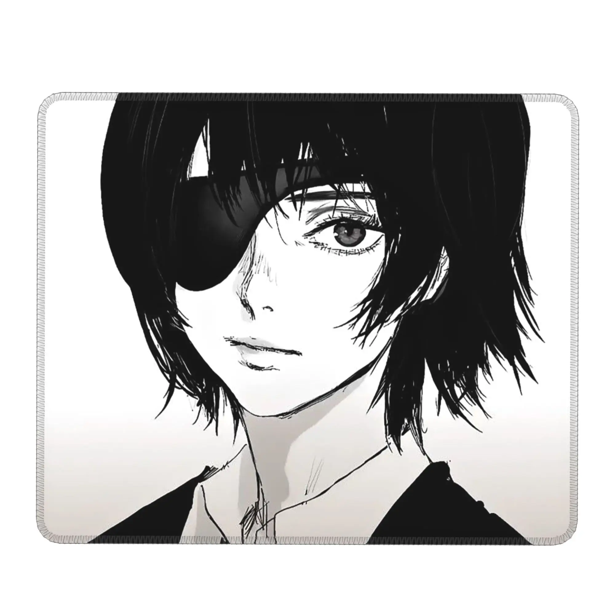Himeno Anime Chainsaw Man Mouse Pad Computer Keyboard Mouse Mat Gamer PC Laptop Desk Mat Office Accessories Table Mats