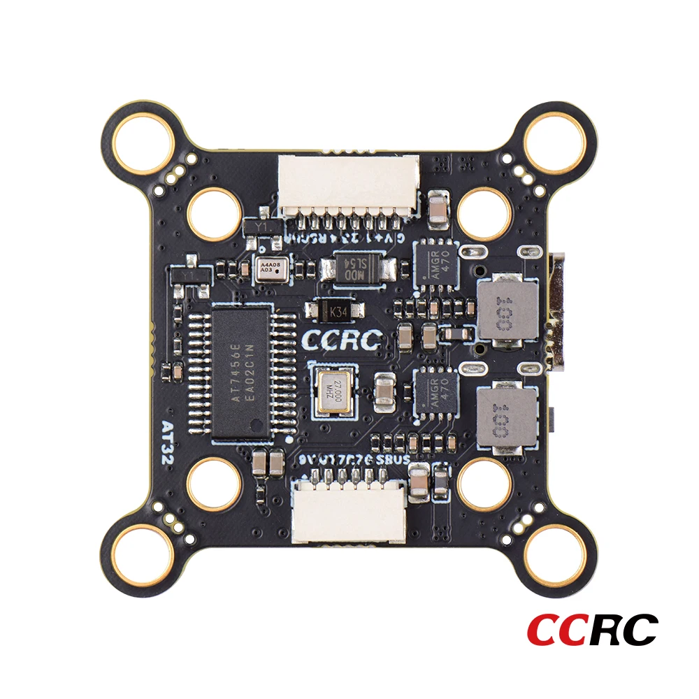 CCRC CCF435-FC Flight Controller FC Betaflight AT32 F435 9V3A/5V3A Dual BEC 20/30.5 For RC FPV Freestyle Racing Drone Quadcopter