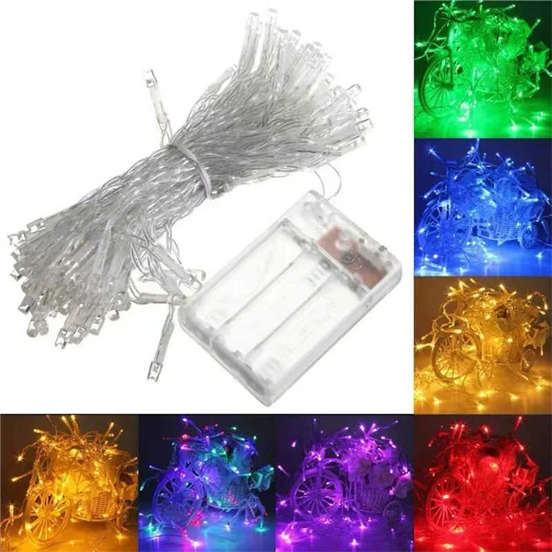 10M-100M Led String Garland Christmas Tree Fairy Light Chain Waterproof Home Garden wedding Party Outdoor Holiday Decoration
