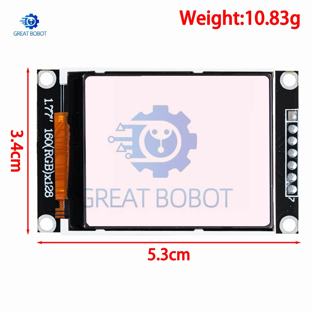 SPI TFT Color LCD Module (1.44