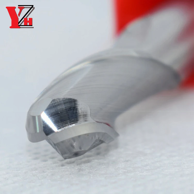 HRC45/55 Aluminum Ball-Nose End Mill 2 Flute Tungsten Steel Tool CNC R0.5 R0.75 R1 R1.25 R1.5 R1.75 R2 R3 R4 R5 R6 R7 R8 R9 R10