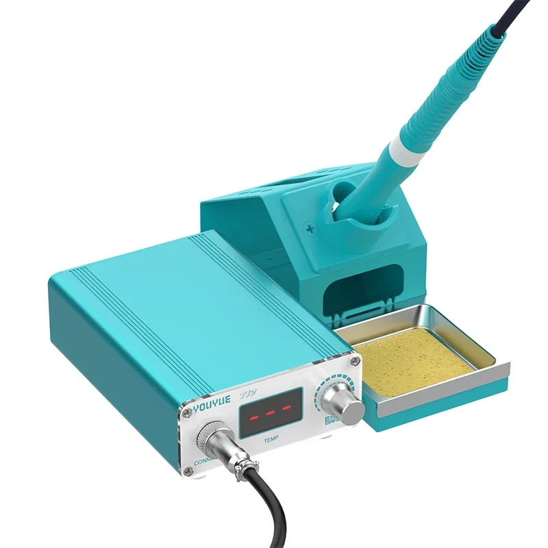 YOUYUE T12  Soldering Station with Digital Display for Mobile Phone Repair Portable Intelligent Motherboard Welding Table