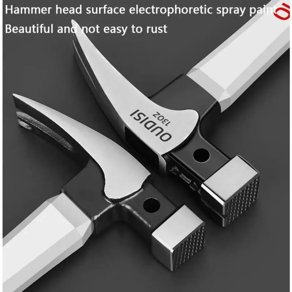 

New Heavy Claw Hammer High Carbon Steel Automatic Nail Suction Hammer Head 10oz Nail Hammer Tool Striking Tools