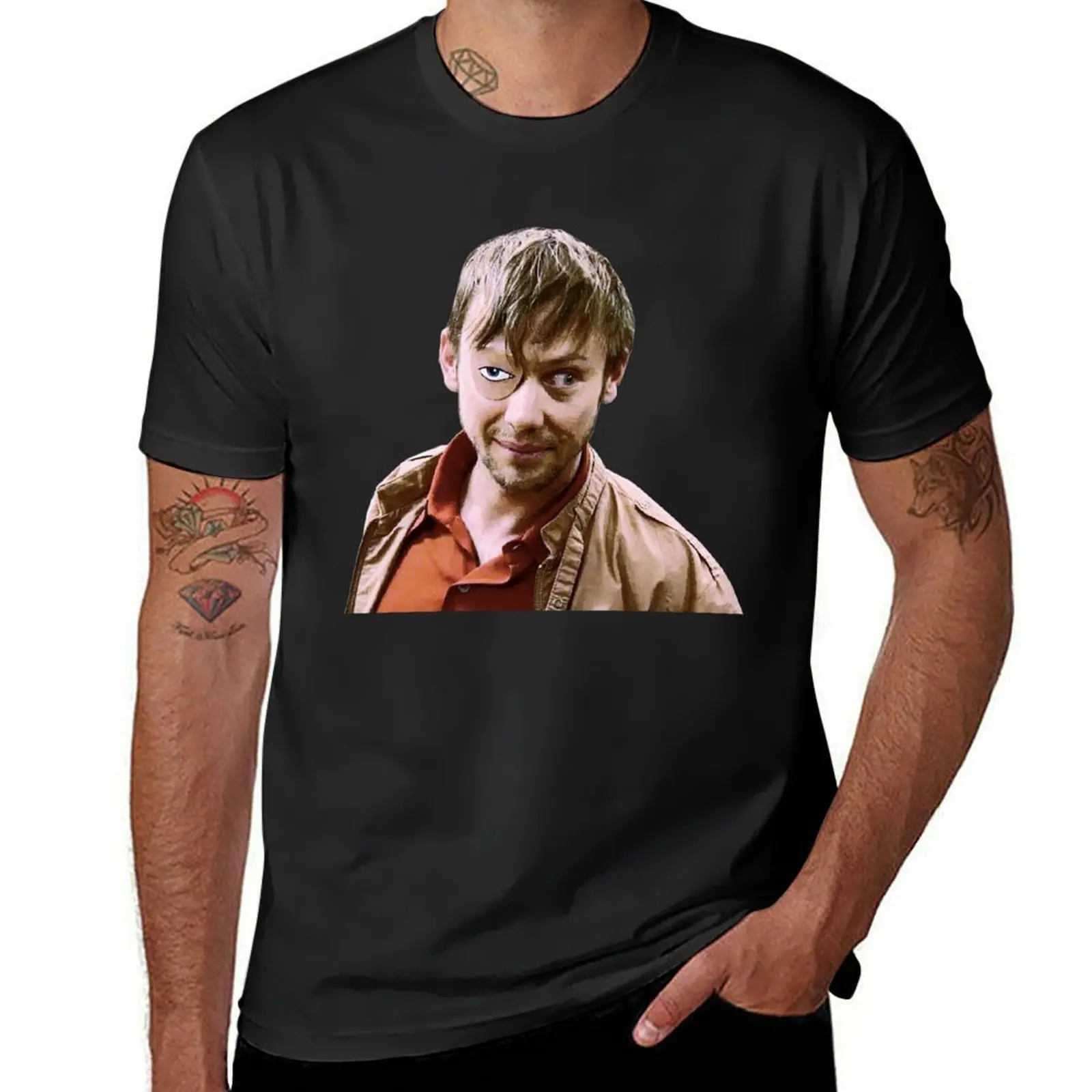 Liam Mcpoyle Eye Patch T-Shirt sweat summer tops customs design your own mens tall t shirts