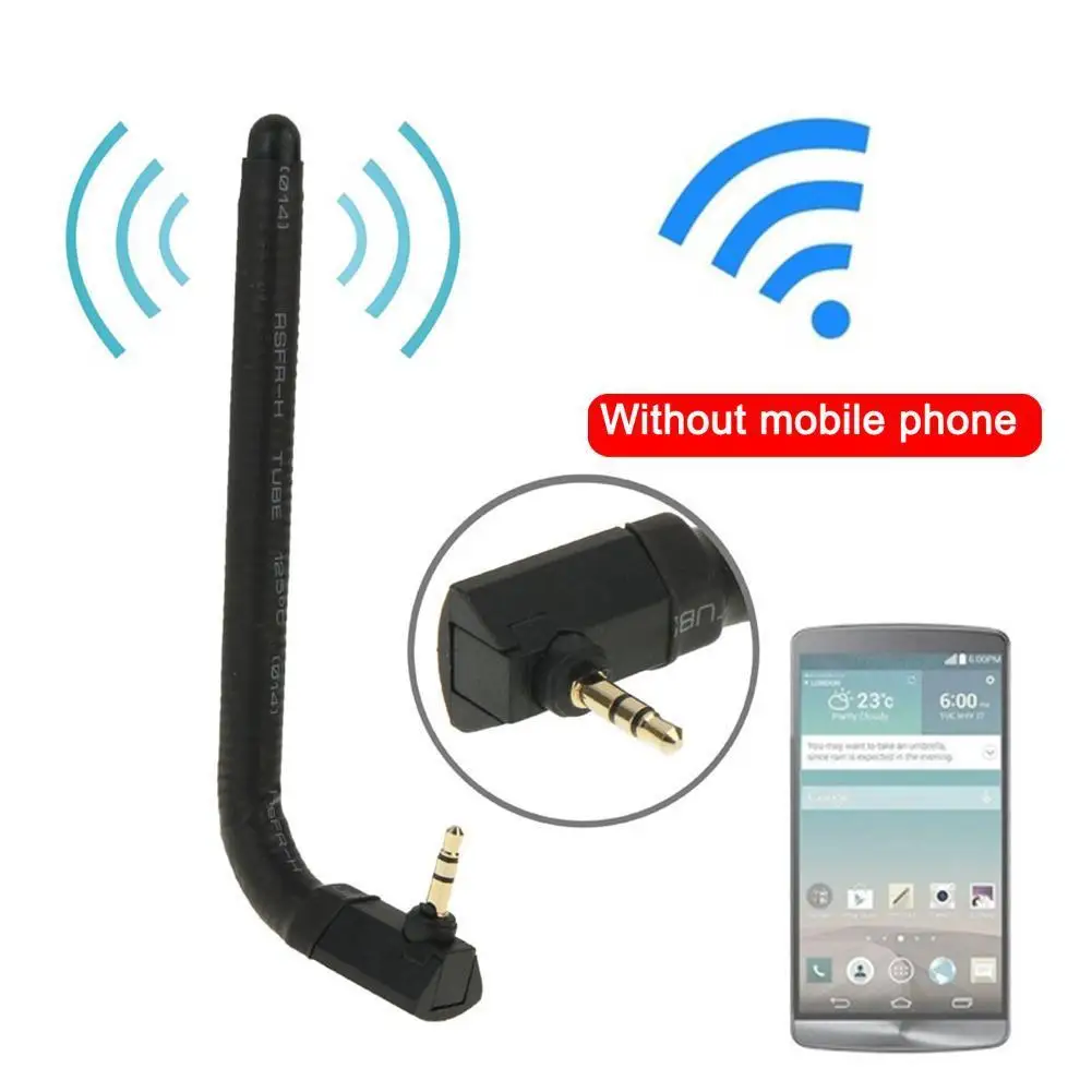 3.5mm 6DBI GPS TV Mobile Cell Phone Signal Strength Booster Antenna Wireless TV Sticks GPS Mobile Cell Phone Signal Strengthen