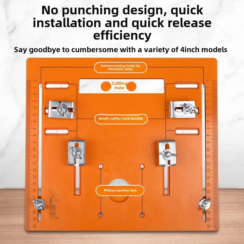 Cutting machine baseplate woodworking special cutting board artifact carpenter tools marble machine backer chainsaw hand saw