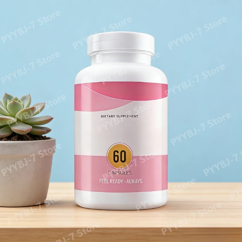 

Капсулы с травяной смесью для женского здоровья с натуральными растительными экстрактами, ежедневная поддержка баланса, веганские, 60 капсул