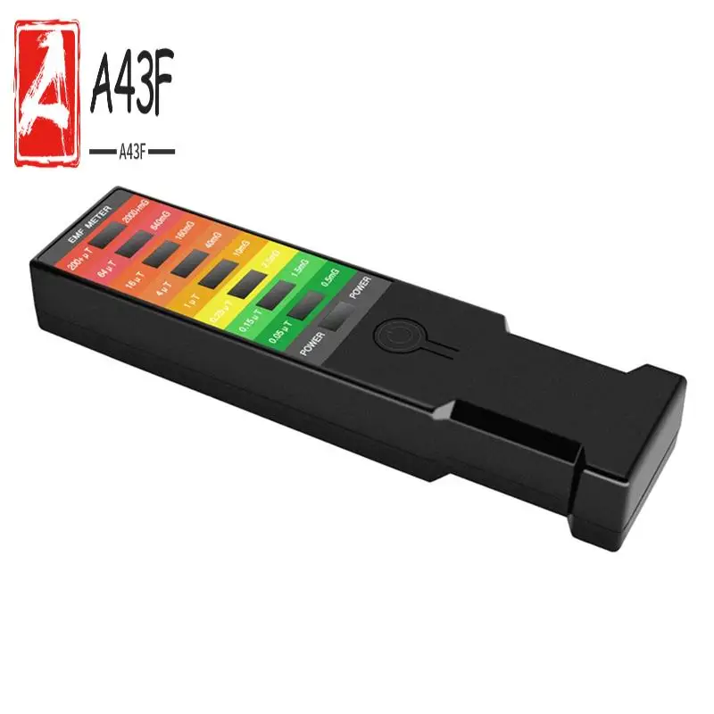 

A43F-Electromagnetic Radiation Handheld EMF Reader EMF Meter Tester Magnetic-Field Monitor